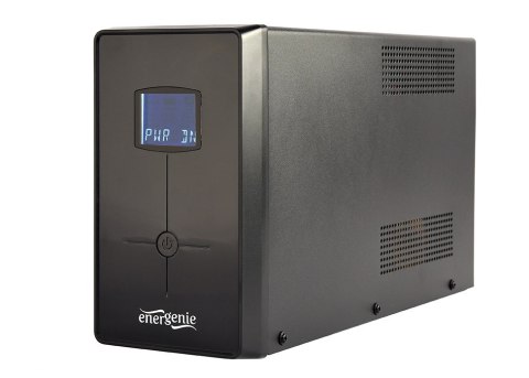 ENERGENIE ZASILACZ AWARYJNY UPS AVR 2000VA LCD, 3X C13, 2X SCHUKO, USB, RJ45 ENERGENIE ZASILACZ AWARYJNY UPS AVR 2000VA LCD, 3X C13, 2X SCHUKO, USB, RJ45