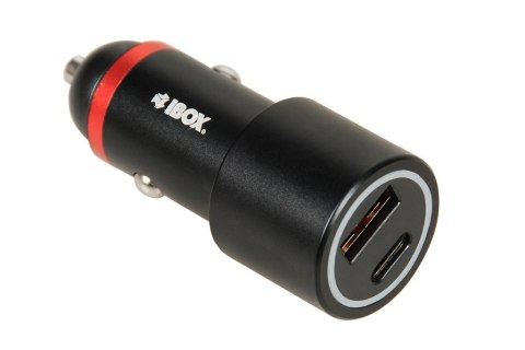 ŁADOWARKA SAMOCHODOWA I-BOX C-20 USB C+A 48W ŁADOWARKA SAMOCHODOWA I-BOX C-20 USB C+A 48W