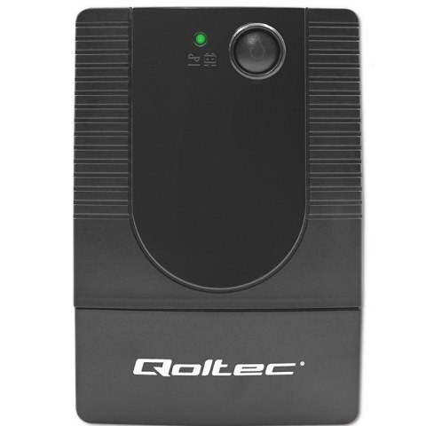 QOLTEC ZASILACZ AWARYJNY UPS LINE INTERACTIVE | MONOLITH | 1000VA | 600W QOLTEC ZASILACZ AWARYJNY UPS LINE INTERACTIVE | MONOLITH | 1000VA | 600W