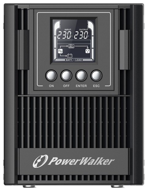 POWER WALKER UPS ON-LINE VFI 1000 AT FR 3X FR OUT, USB/RS-232, LCD, EPO POWER WALKER UPS ON-LINE VFI 1000 AT FR 3X FR OUT, USB/RS-232, LCD, EPO