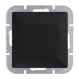 Przycisk dzwonek p/t Pearl, 10A, 250V, WP-6/7P, czarny