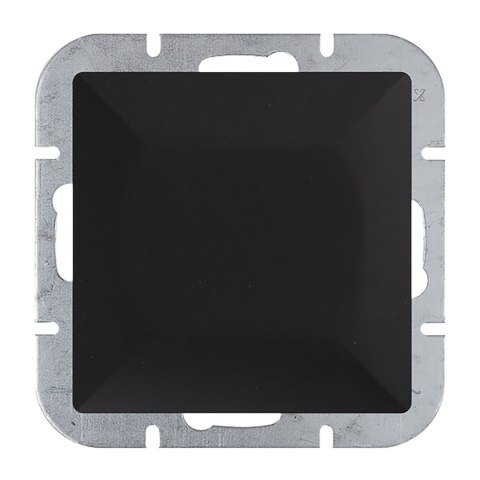 Przycisk dzwonek p/t Pearl, 10A, 250V, WP-6/7P, czarny Przycisk dzwonek p/t Pearl, 10A, 250V, WP-6/7P, czarny