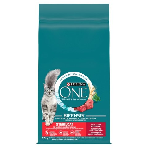 PURINA ONE Sterilcat Wołowina 9,75kg PURINA ONE Sterilcat Wołowina 9,75kg