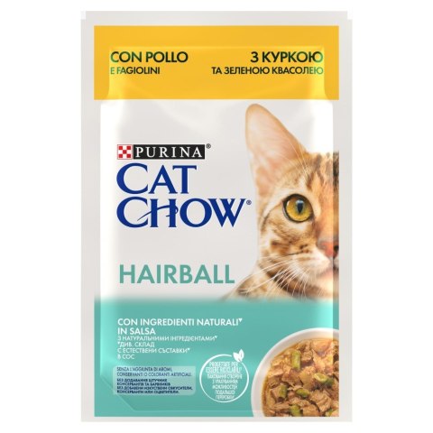 PURINA CAT CHOW Hairball Kurczak 85g PURINA CAT CHOW Hairball Kurczak 85g