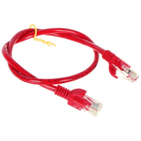 PATCHCORD RJ45/0.5-RED 0.5 m