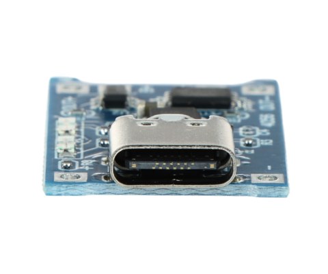 MODUŁ ŁADOWANIA AKUMULATORÓW LI-ION CHAR-4056-18650/USB-C MODUŁ ŁADOWANIA AKUMULATORÓW LI-ION CHAR-4056-18650/USB-C