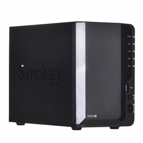 NAS Synology DS224+; Tower; 2x (3.5" SATA HDD); Intel Celeron J4125;,2GB DDR4 (max. 6GB), 2x 1GbE RJ-45 NAS Synology DS224+; Tower; 2x (3.5" SATA HDD); Intel Celeron J4125;,2GB DDR4 (max. 6GB), 2x 1GbE RJ-45