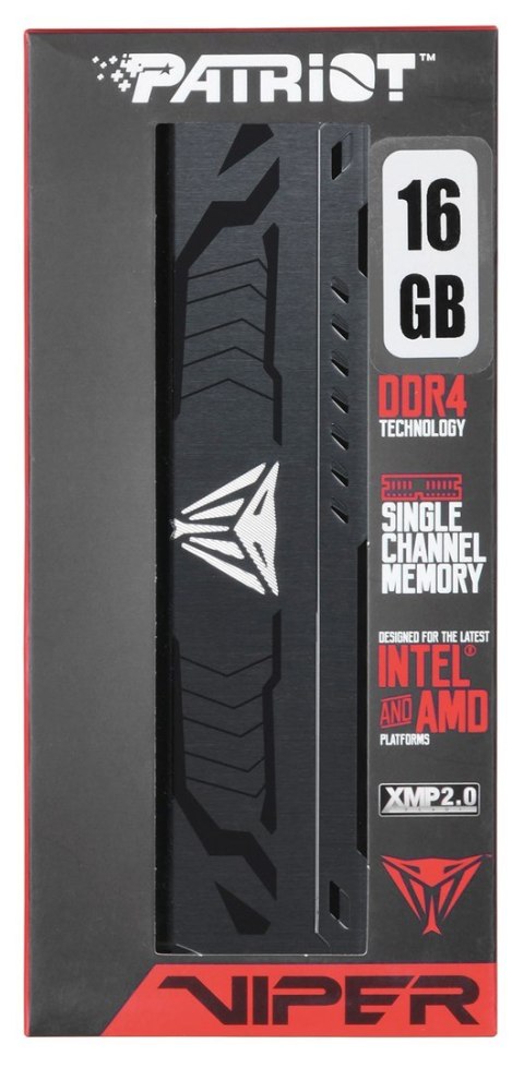 PATRIOT Viper Steel DDR4 16GB 3600 MHz CL18 XMP2 PATRIOT Viper Steel DDR4 16GB 3600 MHz CL18 XMP2