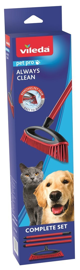 Szczotka do zamiatania sierści i włosów Vileda Always Clean PET PRO Szczotka do zamiatania sierści i włosów Vileda Always Clean PET PRO