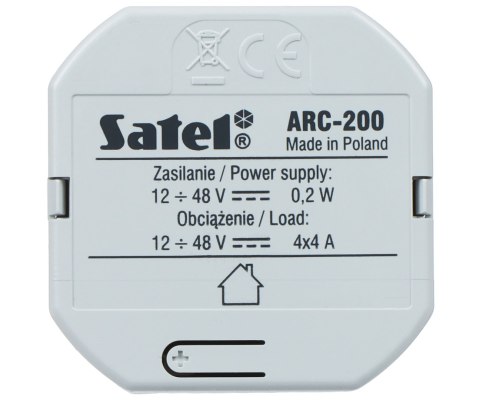 INTELIGENTNY STEROWNIK OŚWIETLENIA LED ARC-200 BE WAVE 12 ... 48 V DC SATEL INTELIGENTNY STEROWNIK OŚWIETLENIA LED ARC-200 BE WAVE 12 ... 48 V DC SATEL