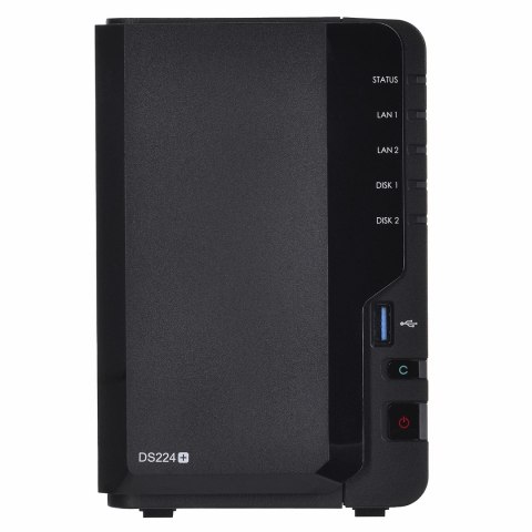 NAS Synology DS224+; Tower; 2x (3.5" SATA HDD); Intel Celeron J4125;,2GB DDR4 (max. 6GB), 2x 1GbE RJ-45 NAS Synology DS224+; Tower; 2x (3.5" SATA HDD); Intel Celeron J4125;,2GB DDR4 (max. 6GB), 2x 1GbE RJ-45