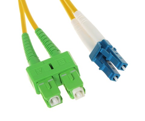 PATCHCORD JEDNOMODOWY PC-2SC-APC/2LC-3 3 m ULTIMODE PATCHCORD JEDNOMODOWY PC-2SC-APC/2LC-3 3 m ULTIMODE