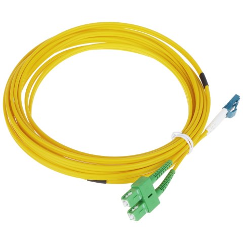 PATCHCORD JEDNOMODOWY PC-2SC-APC/2LC-5 5 m ULTIMODE PATCHCORD JEDNOMODOWY PC-2SC-APC/2LC-5 5 m ULTIMODE