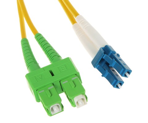 PATCHCORD JEDNOMODOWY PC-2SC-APC/2LC-5 5 m ULTIMODE PATCHCORD JEDNOMODOWY PC-2SC-APC/2LC-5 5 m ULTIMODE