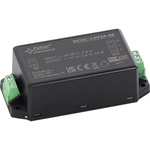 PRZETWORNICA ZASILANIA DCDC-12V2A-SE PULSAR PRZETWORNICA ZASILANIA DCDC-12V2A-SE PULSAR