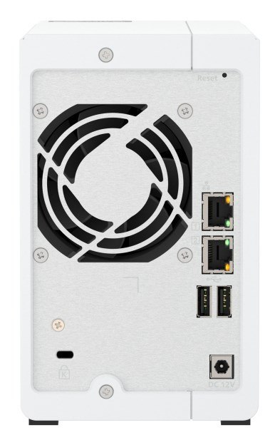 Qnap TS-216G, Tower, 2 x 2.5"/3.5" SATA, ARM 2.0GHz Quad core, 4GB, 1 x 2.5GbE + 1 x GbE, External adapter (PSU) Qnap TS-216G, Tower, 2 x 2.5"/3.5" SATA, ARM 2.0GHz Quad core, 4GB, 1 x 2.5GbE + 1 x GbE, External adapter (PSU)