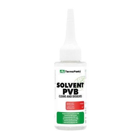 ROZPUSZCZALNIK PVB AGT-322 PLASTIKOWA BUTELKA 50 ml AG TERMOPASTY ROZPUSZCZALNIK PVB AGT-322 PLASTIKOWA BUTELKA 50 ml AG TERMOPASTY