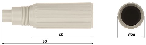 PRZEDŁUŻKA UCHWYTU KAMERY UKP-65 PRZEDŁUŻKA UCHWYTU KAMERY UKP-65