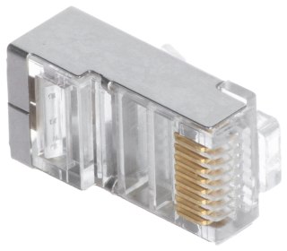 WTYK MODULARNY EKRANOWANY RJ45/EKRAN*P10