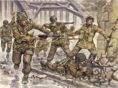 British paratroopers British paratroopers