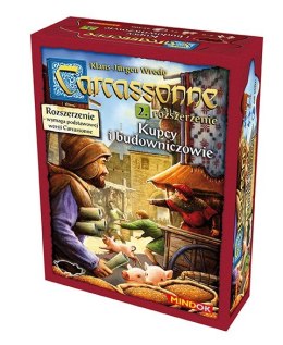 Gra carcassonne pl 2. kupcy i budowniczowie, edycja 2