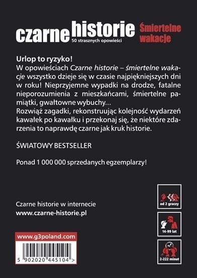 Gra czarne historie Śmiertelne wakacje Gra czarne historie Śmiertelne wakacje