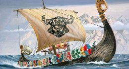 Model plastikowy viking ship