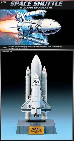 Academy space shuttle w/ booster