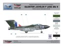 Gloster javelin f mk9 model set