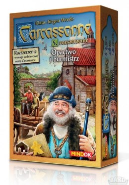 Gra carcassonne pl 5. opactwo i burmistrz, edycja 2