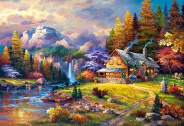 Puzzle 1500 elementów górskie schronienie