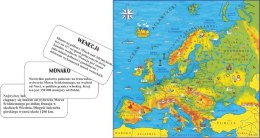 Gra palcem po mapie - europa