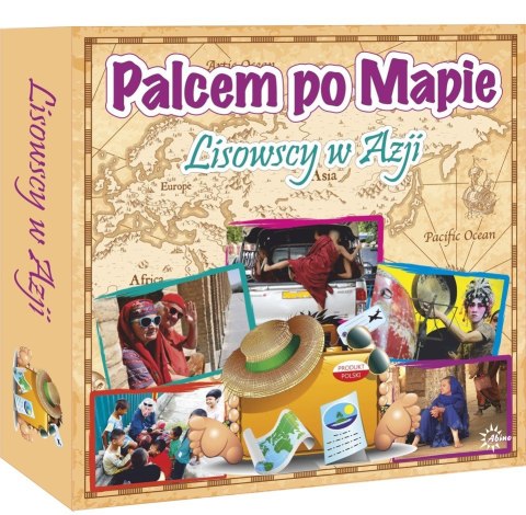 Gra palcem po mapie - lisowscy w azji Gra palcem po mapie - lisowscy w azji