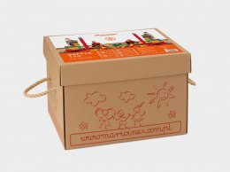 Klocki konstrukcyjne waffle 170 box