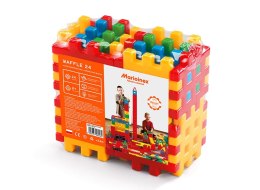 Klocki konstrukcyjne waffle 24