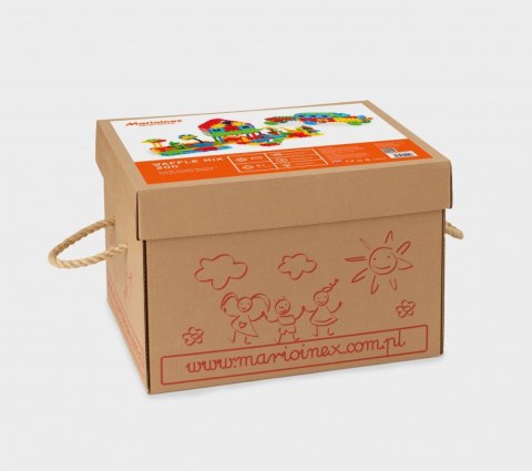 Klocki konstrukcyjne waffle mix 200 box Klocki konstrukcyjne waffle mix 200 box