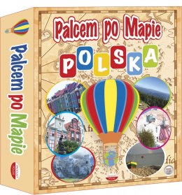 Gra palcem po mapie - polska