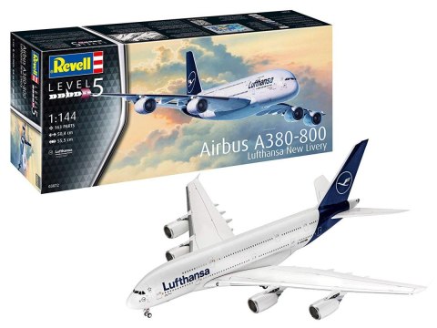 Model plastikowy airbus a380-800 lufthansa new livery Model plastikowy airbus a380-800 lufthansa new livery