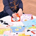 Zestaw edukacyjny zwierzątka zabawy kreatywne z pisakiem zmazywakiem