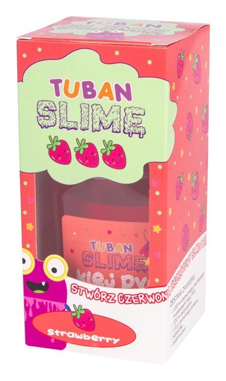 Zestaw super slime - truskawka Zestaw super slime - truskawka