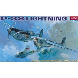 Model plastikowy academy p-38 e/j/l lighting 1:48