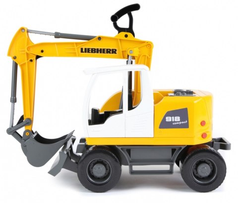 Pojazd koparka liebherr 48 cm luzem w kartonie Pojazd koparka liebherr 48 cm luzem w kartonie