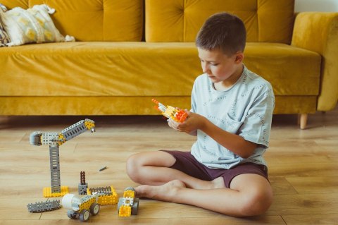 Klocki konstrukcyjne mini waffle - budowniczy Średni Klocki konstrukcyjne mini waffle - budowniczy Średni