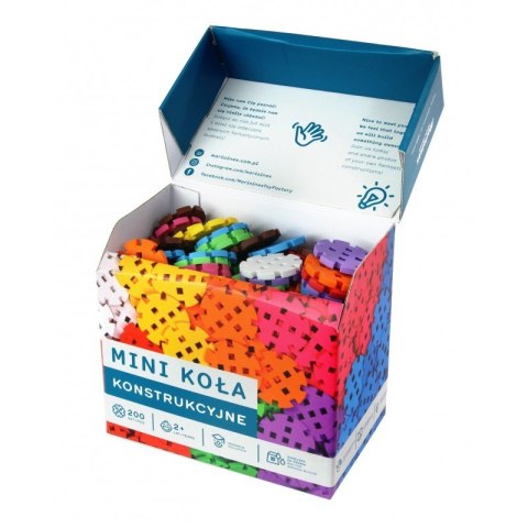 Klocki konstrukcyjne mini waffle - koła konstrukcyjne Klocki konstrukcyjne mini waffle - koła konstrukcyjne