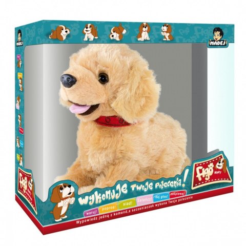 Maskotka interaktywna figo pies reagujący na komendy labrador Maskotka interaktywna figo pies reagujący na komendy labrador