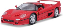 Model metalowy ferrari f50 czerwony 1/24