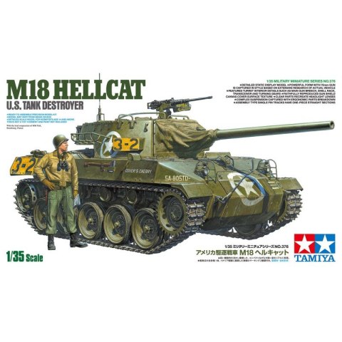 Model plastikowy amerykański niszczyciel czołgów m18 hellcat Model plastikowy amerykański niszczyciel czołgów m18 hellcat