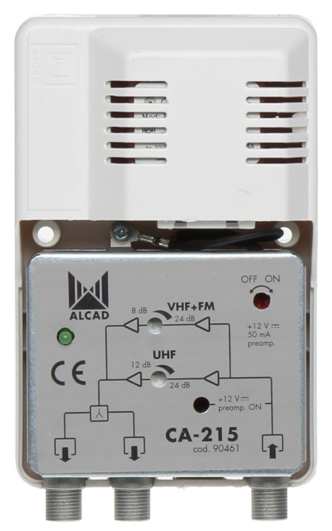 WZMACNIACZ ANTENOWY CA-215 ALCAD WZMACNIACZ ANTENOWY CA-215 ALCAD