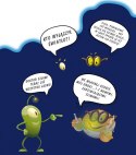 Zestaw naukowy crazy science slime w ciemności