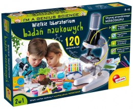 Zestaw naukowy i'm a genius wielkie laboratorium 120 doświadczeń